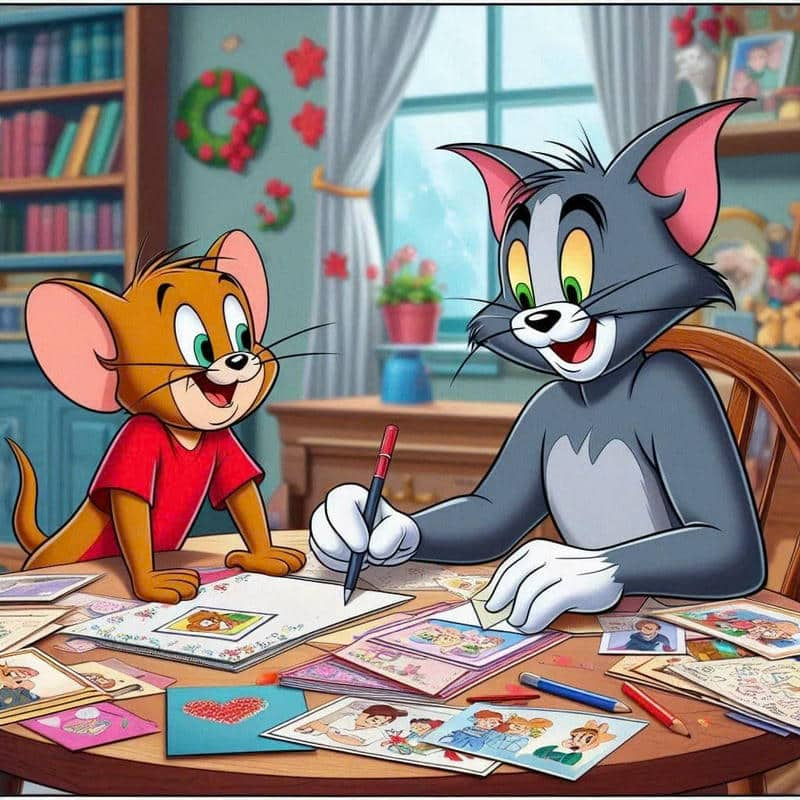 ảnh buồn tom và jerry