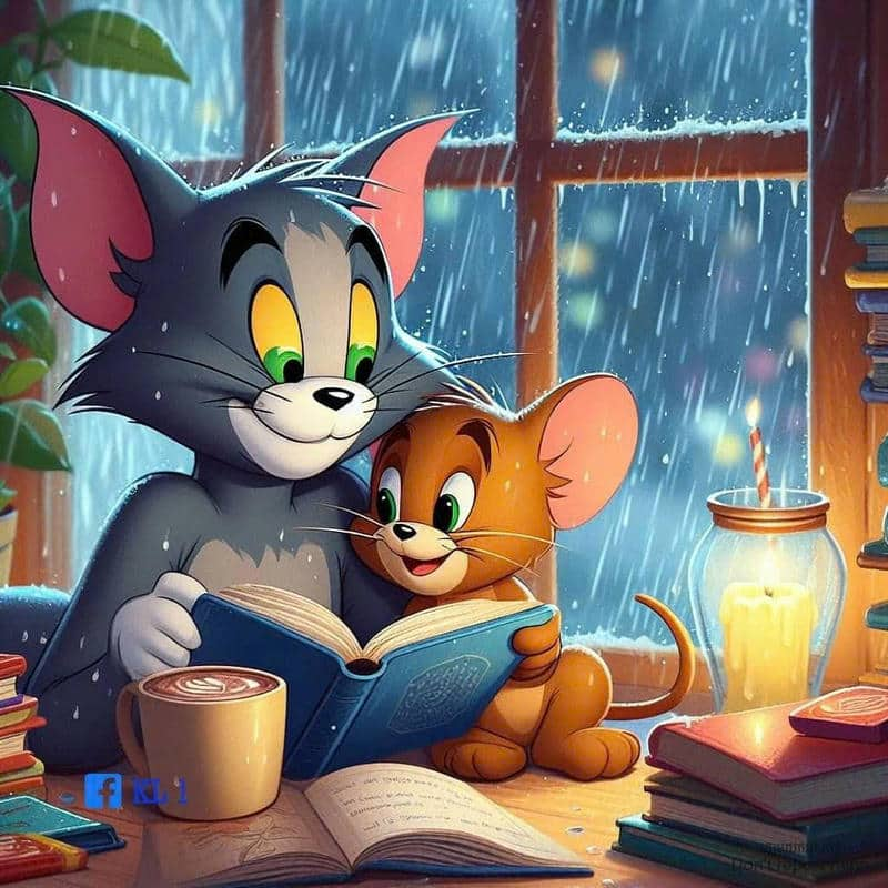 ảnh tom và jerry ngầu