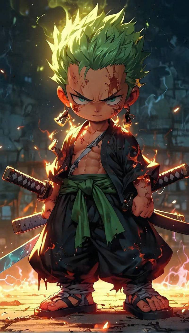 ảnh zoro chibi