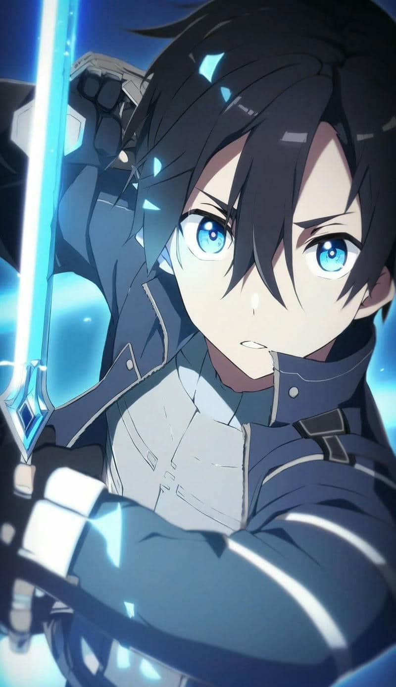 hình ảnh kirito ngầu