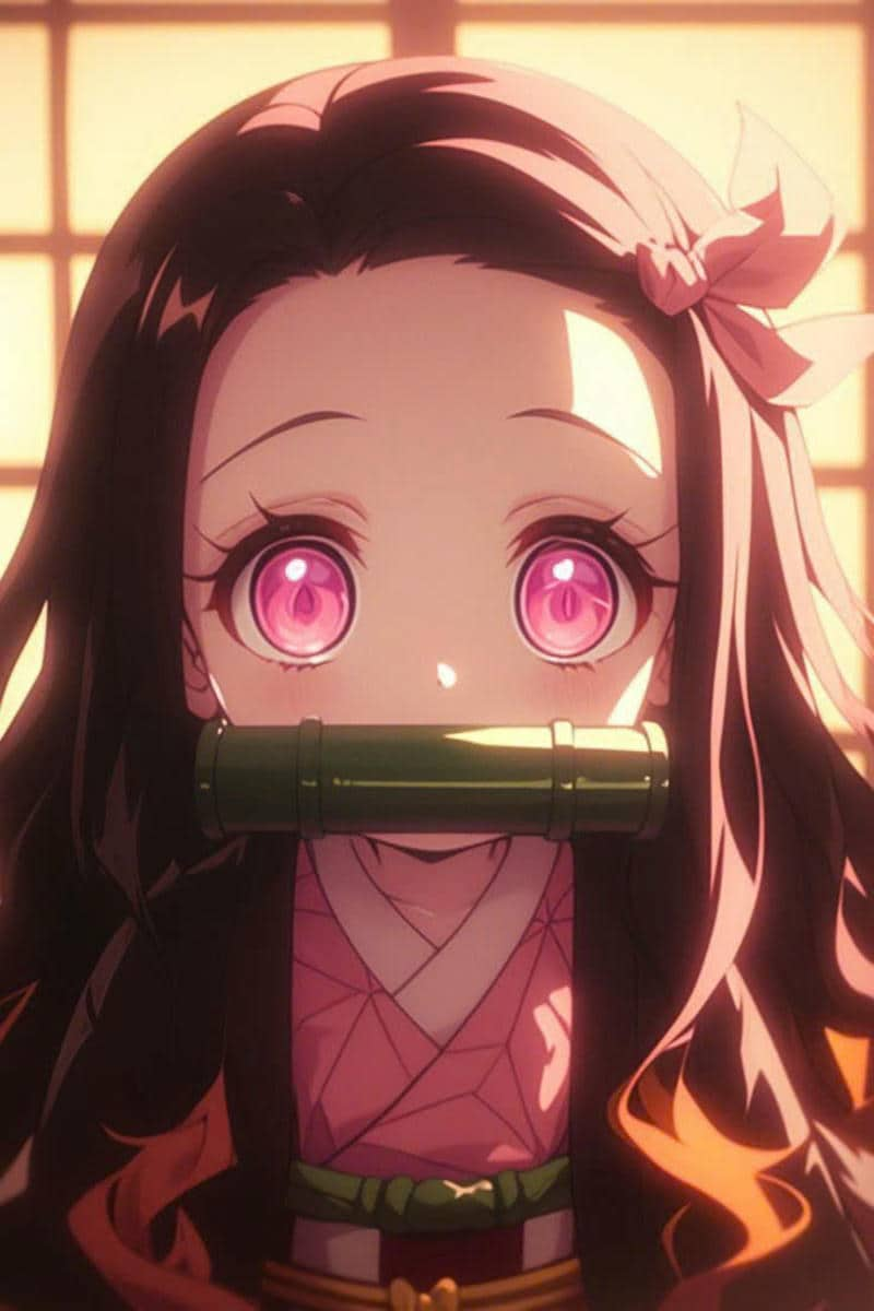 hình ảnh nezuko chibi