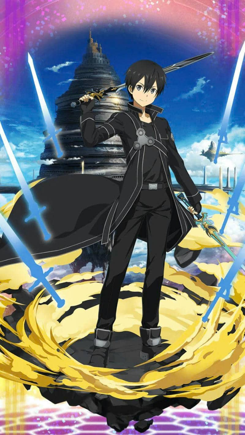 hình kirito ngầu