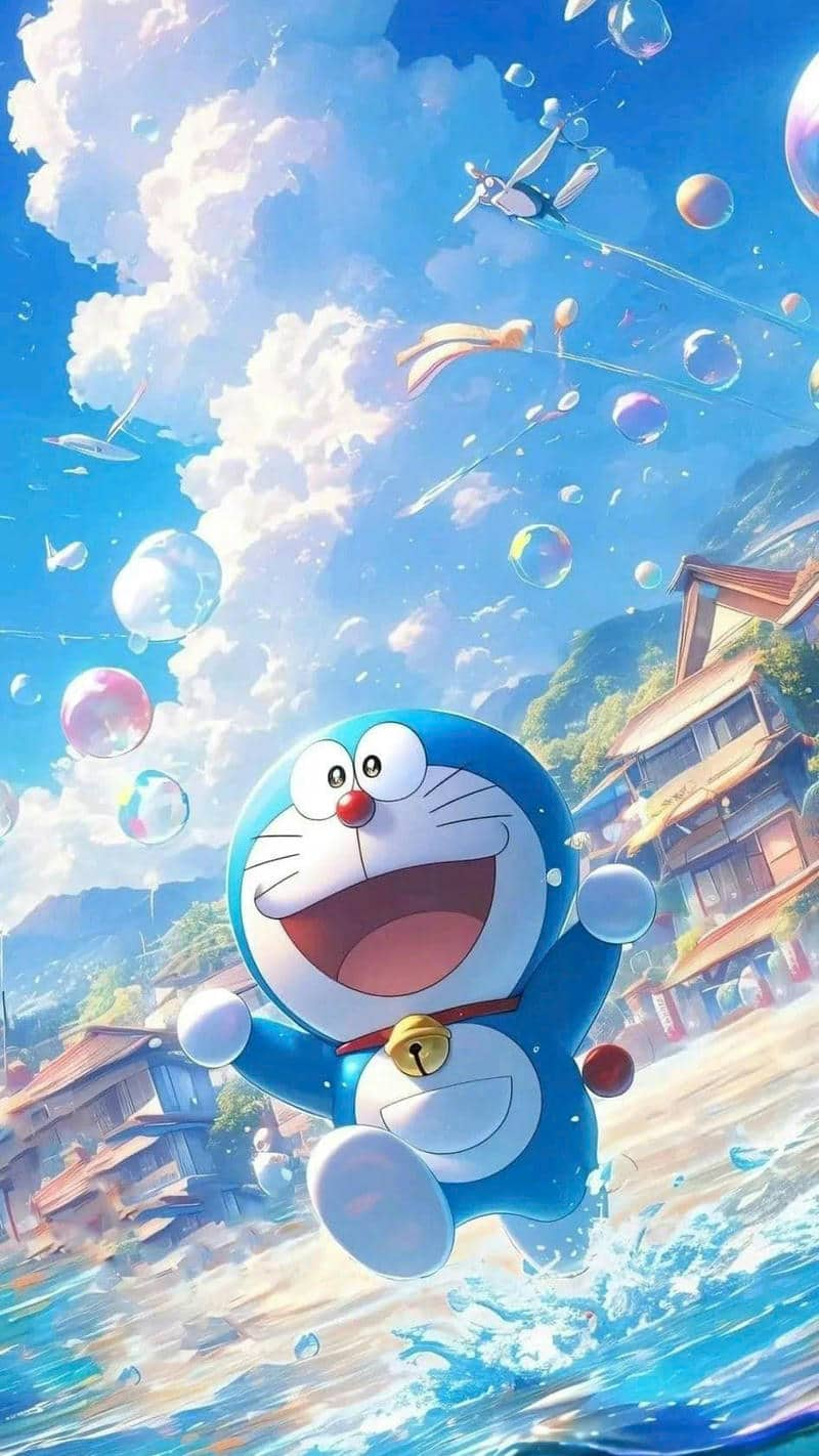 hình nền điện thoại doraemon