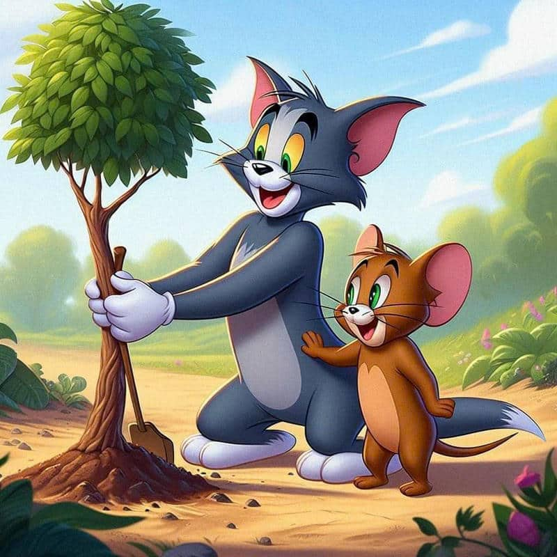 hình nền điện thoại tom and jerry