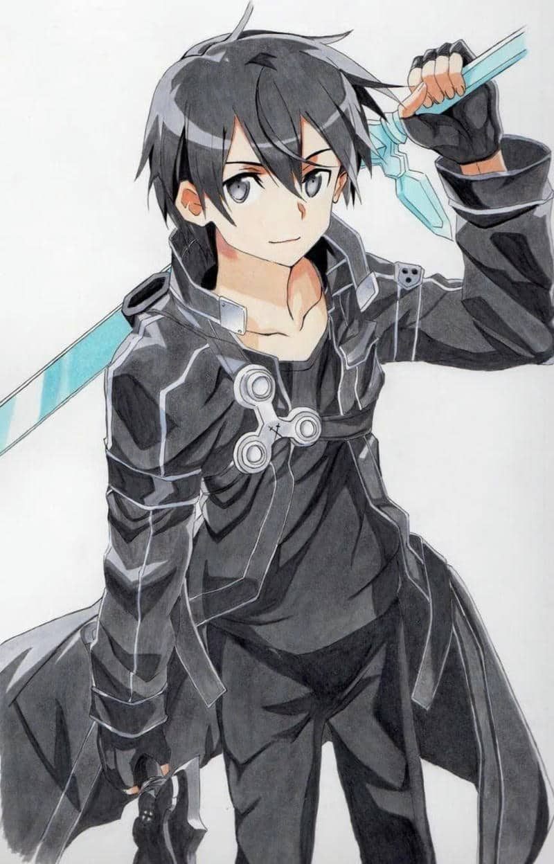 hình nền kirito 3d