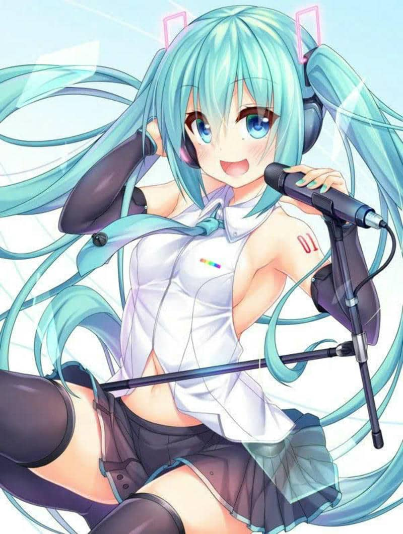 ảnh anime miku