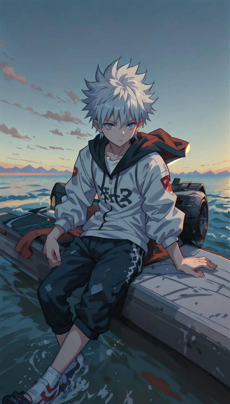 hình ảnh killua đẹp