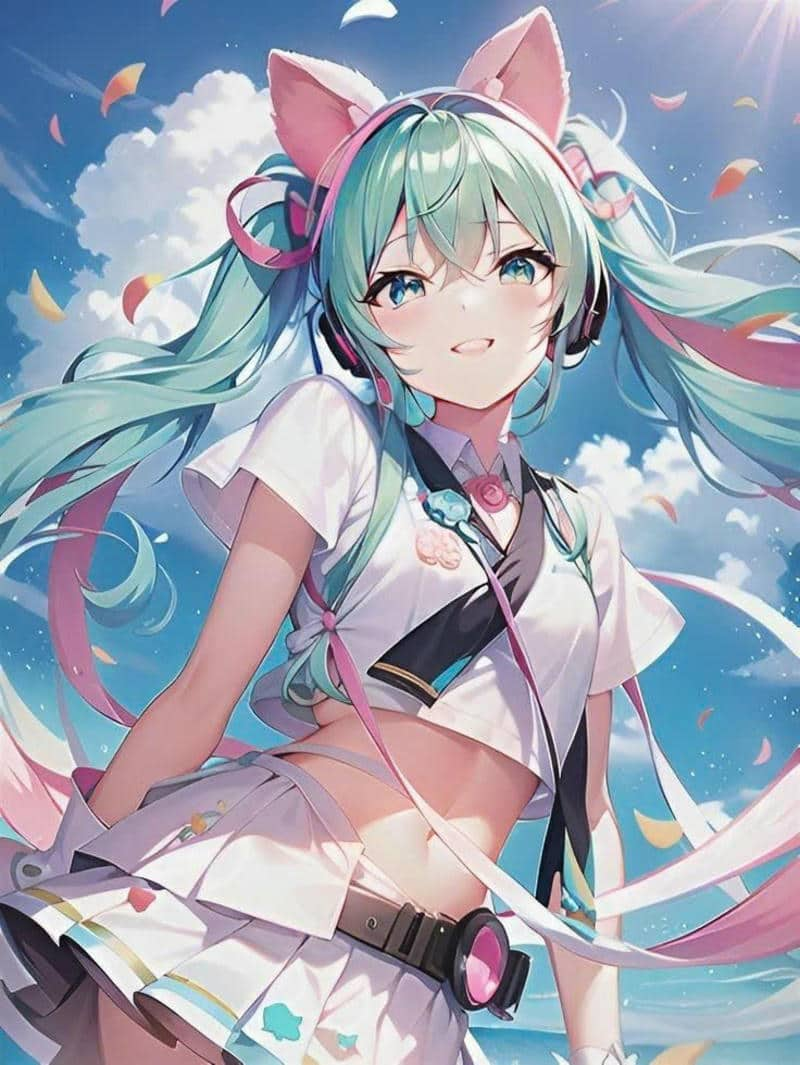 hình ảnh miku ngầu