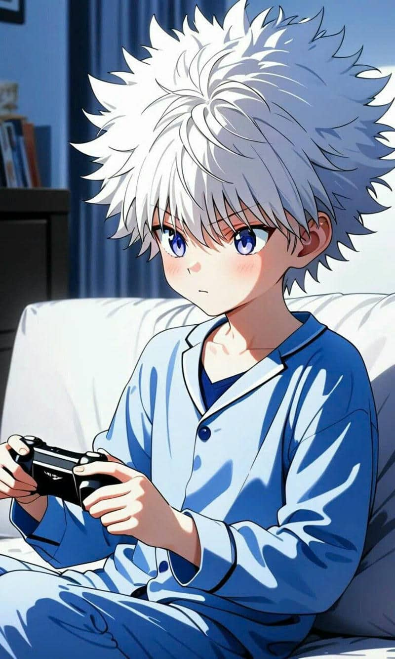 hình nền killua cute